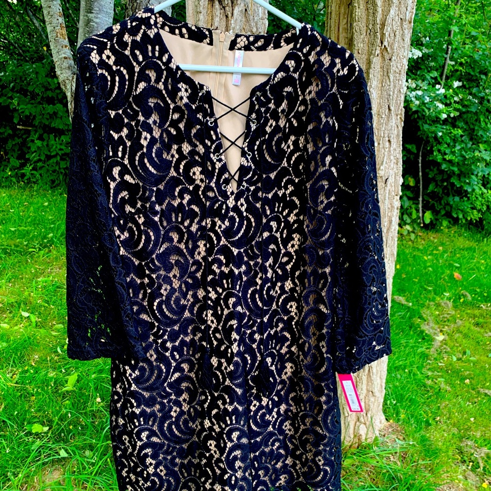 NWT xhilaration lacy dress size large